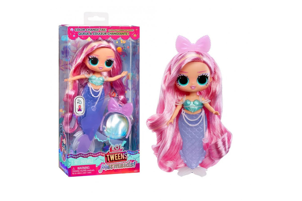 Игровой набор с куклой "Лола Вейв" L.O.L. Surprise! 510451 серии "Tweens Mermaids!" с аксессуарами