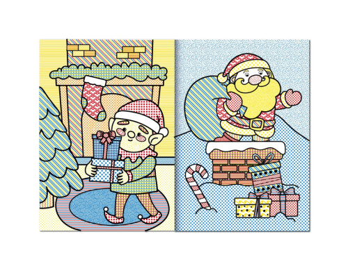 Дитяча аква-розмальовка з водним маркером "Hello Christmas" НТ-43-02