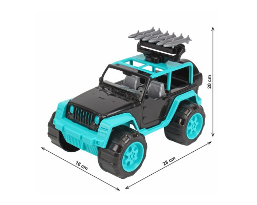 Дитяча ігрова машинка "Позашляховик" 0921TXK 28х16х20 см