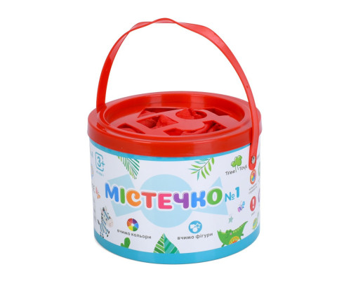 Детская деревянная игрушка "Городок №1" Limo Toy MD 0938-1, 24 блока