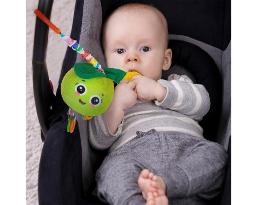 Брязкальце-підвіска з прорізувачем "Яблуко" МС 110604-19