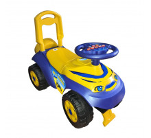 Дитяча каталка толокар "Машинка" 0142/17UA, музична, до 35 кг