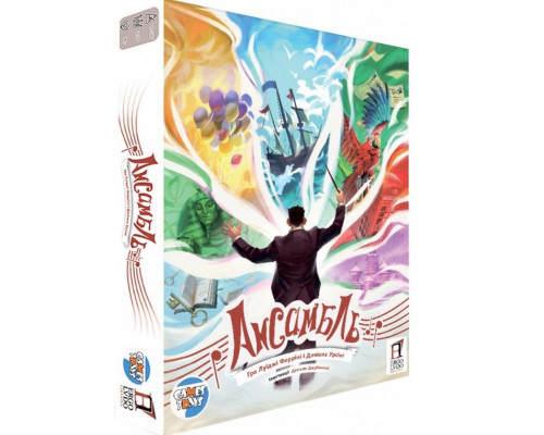 Карткова гра "Ансамбль" ANS001UA мітка рівня, правила гри