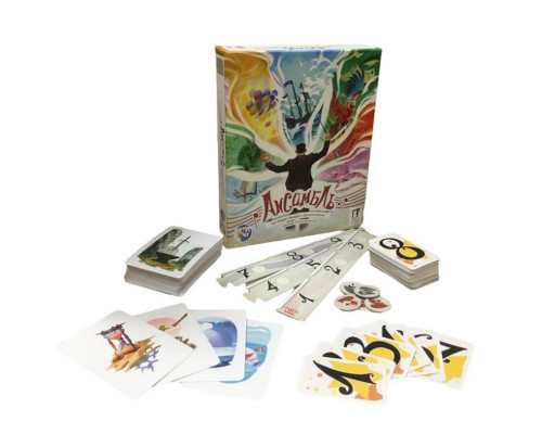 Карткова гра "Ансамбль" ANS001UA мітка рівня, правила гри