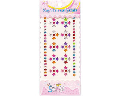 Наклейка камені "Зіроньки" XY-005 для авто, ноутбуків, телефонів Вид 3