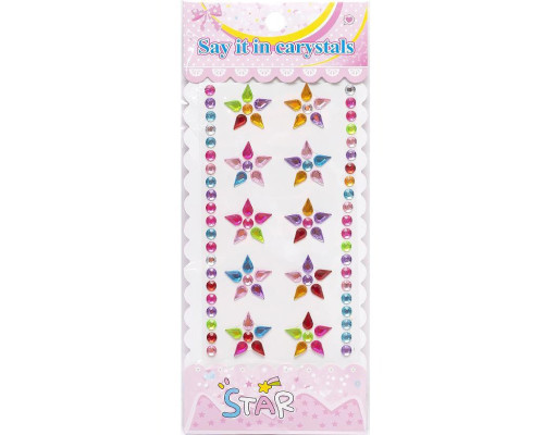 Наклейка камені "Зіроньки" XY-005 для авто, ноутбуків, телефонів Вид 6