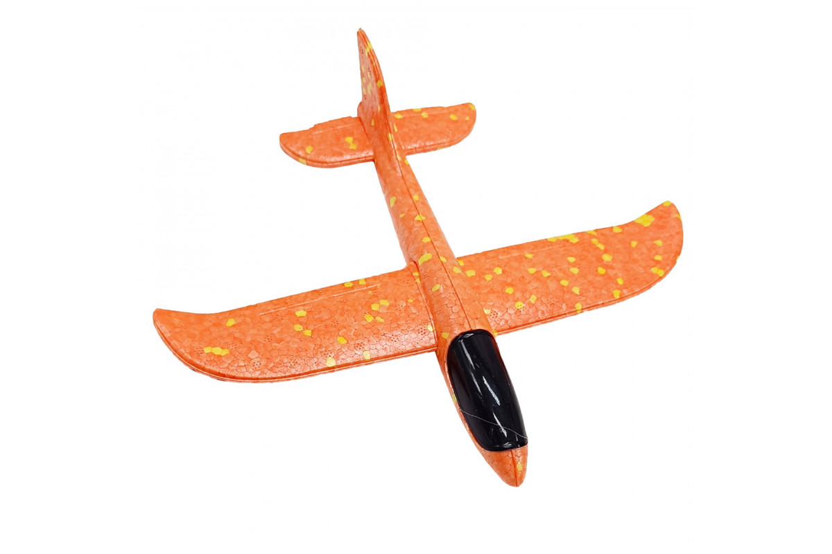 Дитячий метальний літак-планер C28001(Orange) довжина 48 см