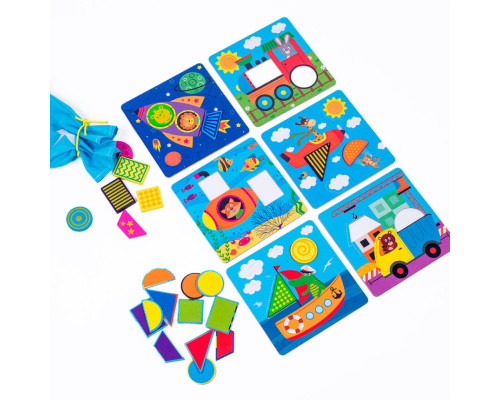 Гра-сортер "Транспорт" Vladi Toys ZB2002-06 (укр)