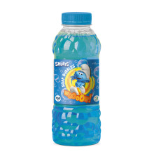 Мыльные пузыри "Mega Bubbles с тарелкой The Smurfs" 200637 объем 450 мл