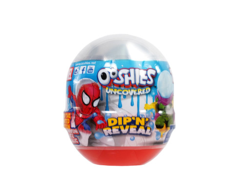 Фигурка-сюрприз в капсуле, меняющая цвет Марвел Ooshies 20997, 10 видов в ассортименте