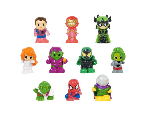 Фигурка-сюрприз в капсуле, меняющая цвет Марвел Ooshies 20997, 10 видов в ассортименте