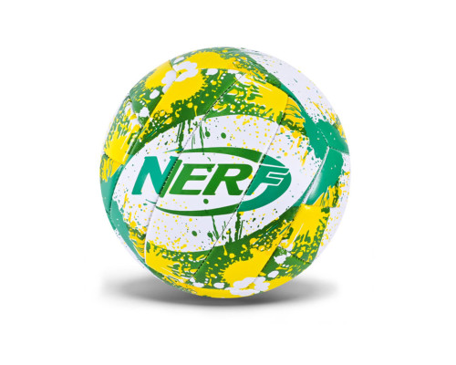 М'яч волейбольний Nerf VB25621(Green) полімерні матеріали, діаметр 21 см