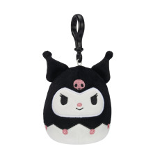 Дитяча м'яка іграшка на кліпсі серії «Хелло Кітті» Куромі Squishmallows SQSN00277, 9 см