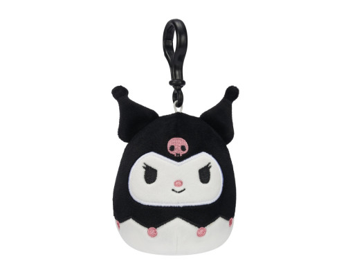 Дитяча м'яка іграшка на кліпсі серії «Хелло Кітті» Куромі Squishmallows SQSN00277, 9 см