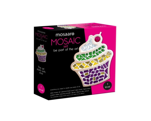 Детский набор для творчества хрустальная мозаика "Кекс" MA1006