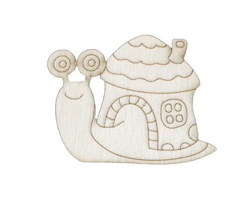 Набор детского творчества Роспись по дереву «Магниты-улитка и лягушка» РД-013