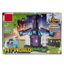 Дитячий конструктор "Minecraft" YZ7237-1, 104 деталі