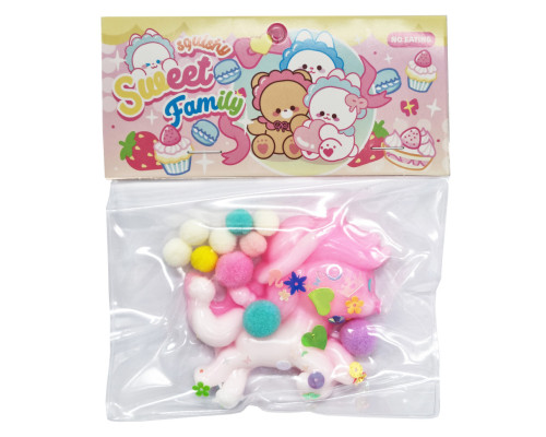 Антистрес Сквіш "М'які Поні" SKP-405(Pink) ніжно-рожевий