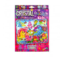Набор креативного творчества "Kids Crystal Mosaic" CRMk-01-01, 6 форм элементов
