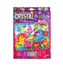 Набір креативної творчості "Kids Crystal Mosaic" CRMk-01-01, 6 форм елементів