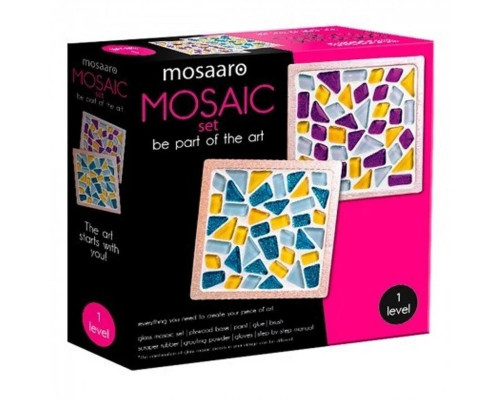 Набір для скляної мозаїки "Підставки для чашок" MA1002 квадратні