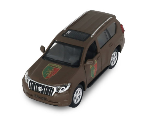 Автомодель серии "Шевроны Героев" Toyota Prado "24 ОМБр" TechnoDrive KM618824