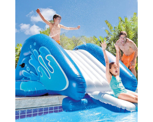 Водна надувна гірка "Хвиля" Intex 58849, 333х206х117 см