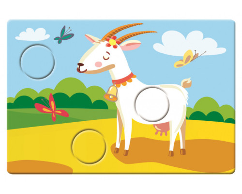 Детская игра-логика "Зверушки на ферме" 917002 на укр. языке