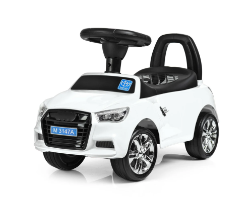 Каталка-толокар Bambi M 3147A-1 Белый музыкальный