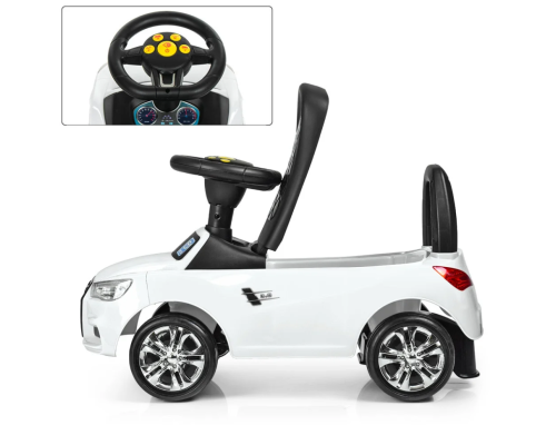 Каталка-толокар Bambi M 3147A-1 Белый музыкальный