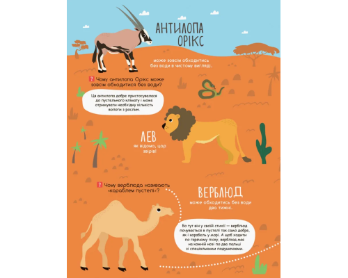 Моя перша енциклопедія "У світі тварин" 866001 укр. мовою