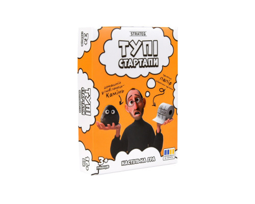 Настільна гра "Тупі стартапи" 30957, 110 карток