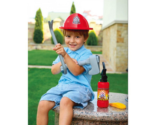 Дитяча іграшка "Набір пожежника" 8591TXK каска, вогнегасник, інструменти