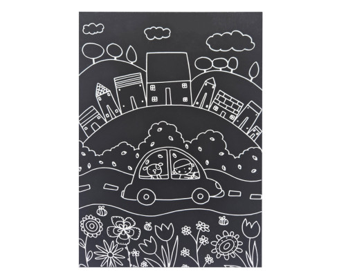 Скретчбук "Космос" 20-8807-WH-1 на спіралі, 10 аркушів, 14х20 см