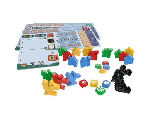 Настольная игра "Белый замок" BZ001UA 4 планшета личных владений