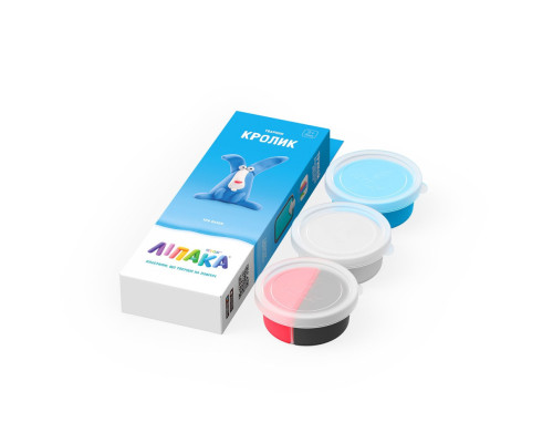 Набір самозатвердіючого пластиліну Кролик ЛИПАКА 30050-UA01