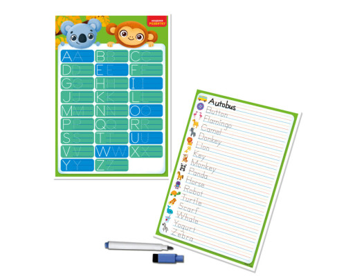 Доска-тренажер  "English" Vladi Toys VT5010-28 (укр)