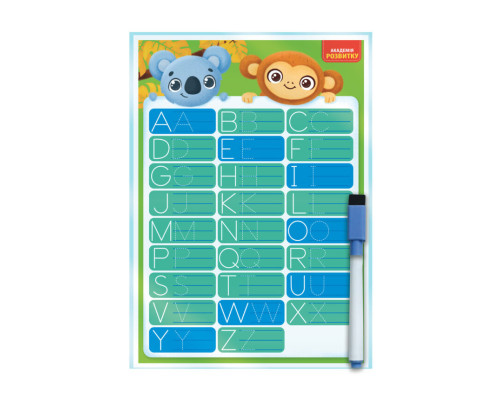 Доска-тренажер  "English" Vladi Toys VT5010-28 (укр)