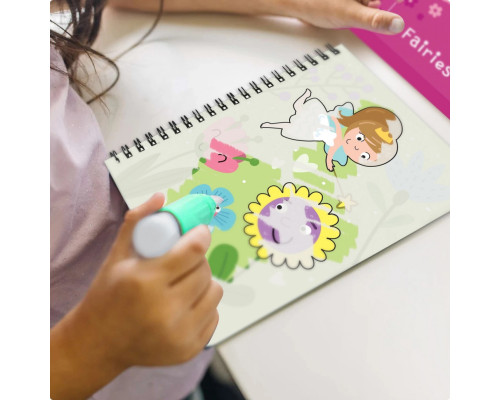 Набір водних розмальовок "Феї" 300312 з маркером для води