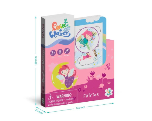 Набір водних розмальовок "Феї" 300312 з маркером для води