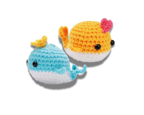 Набір для в'язання іграшки "Кит" NBV9 наповнювач, голка для зшивання