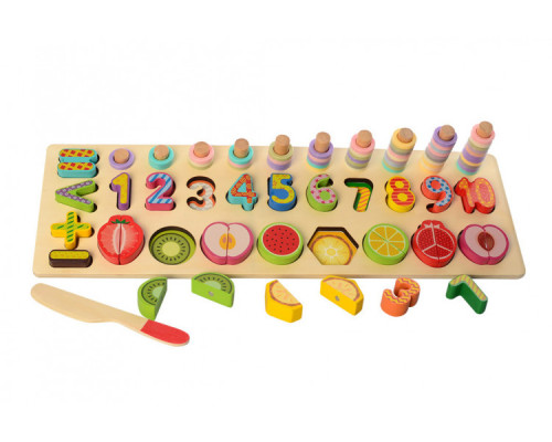 Развивающий набор первоклассника MD 2284 деревянный