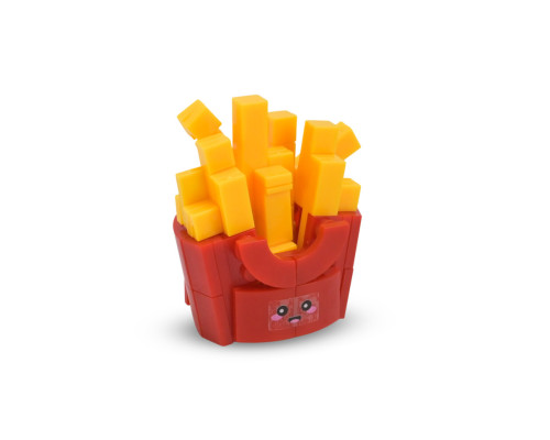 Конструктор дитячий "Western fast food: Fries" 1024A-6, пластик, 78 деталей