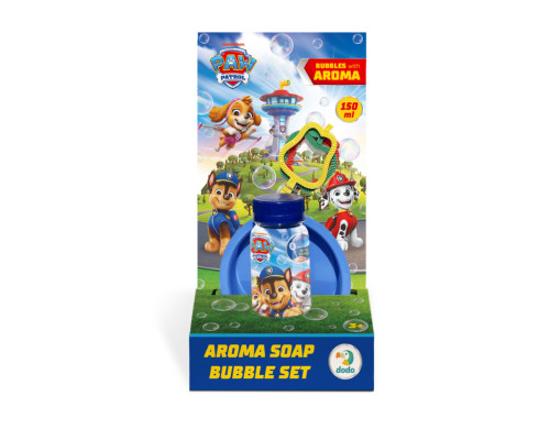 Ароматические мыльные пузыри "Paw Patrol" 200732 объем 150 мл, 3 палочки