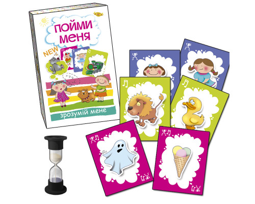 Дитяча настільна гра "Зрозумій мене" MKZ0801, від 3-х років