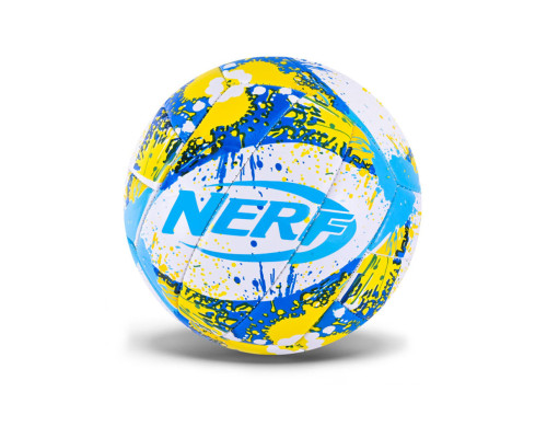 М'яч волейбольний Nerf VB25621(Blue) полімерні матеріали, діаметр 21 см