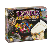 Набор для проведения раскопок 7576DT "Jewels Excavation" Камни JEX-01-02 Укр