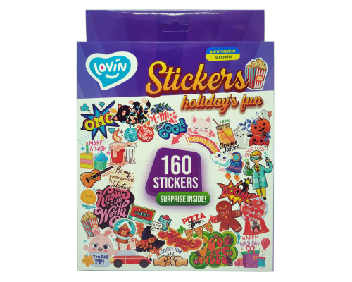 Набір стікерів Holiday's fun TM Lovin 90016