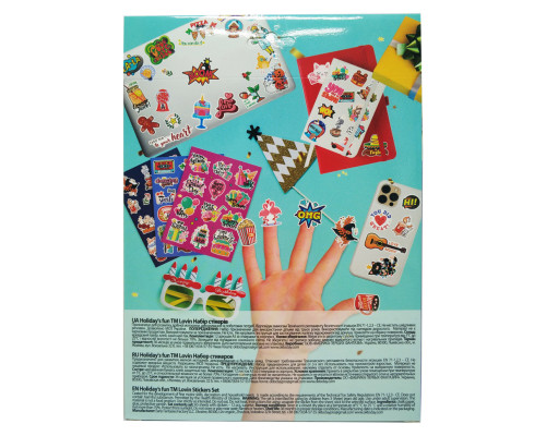 Набір стікерів Holiday's fun TM Lovin 90016