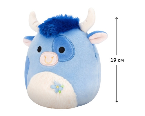 Дитяча м'яка іграшка Бик Бермайє Squishmallows SQER01213, 19 см